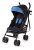 Verano 3dlite + Conveniencia Cochecito, Azul / Negro Mate –