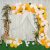 Yellow Balloon Kit Garland, 109 Piezas De Color Amarillo Arc