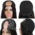 Shengqi U Parte Peluca De Pelo Humano Para Mujeres Negras 10