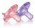 Philips Avent Soothie Chupete, Rosa / Púrpura, 0-3 Meses, 2