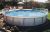 Kit De Base Y Valla Para Piscina Sobre El Piso (8 Sección) D