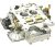 Holley 0-80457sa Aluminio 600 Cfm Cuatro Barril Carburador C