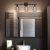 Elibbren – Lámpara De Pared Industrial Para Baño, 3 Luces, E