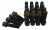 20 Pc Mercedes Benz 14×1.5 Black Ball Seat Lug Bolts 28mm St