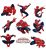Spiderman Etiqueta Pack Para Habitación De Los Niños Decorac