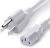 Cable De Alimentación De Ca Blanco De Repuesto Para El Monit
