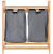 Toilettree Products Cesta De Bambú Para La Ropa Sucia Con Co
