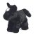 Aurora Felpa Beau Black Caballo Mini Flopsie 8