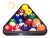 Juego / Set Bolas De Mini Billar Pool – 38mm.