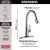 Grifo Para Cocina Essa-handle Touch De Delta Faucet Con Roci