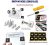 Aootf – Tornillos Para Placa De Matrícula Con Logo De Metal
