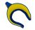 Salpicadera Lil Rinser Splashguard, Amarillo Y Azul