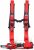 Conjunto De 2 Dragonfire Racing 4-point 2 H-arnés Con Ester