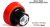 Z-leap 2 De Gancho Y Bucle Backer Pad Con 5 / 8-11 Rosca Pa