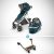 Uppababy Vista V2 Cochecito – Finn (deep Sea / Plata / Piel