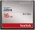 Sandisk Ultra Compactflash Tarjeta De Memoria, Negro, Gris