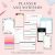 Bliss Collections – Planificador Semanal (50 Hojas Sin Fecha