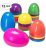 Jumbo 12 Piece Varios Colores Sólidos Gigante Huevos De Pasc
