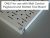 Control De Pared 10-cr-105 B Ranurado Metal Pared Perforada