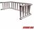 Max Extrema (nr002s-slvr) Rampa De Aluminio De La Motociclet