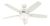 Hunter Fan Company 53310 Ventilador De Techo, 52,0 En, Blanc