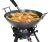 Eastman Outdoors 37212 Kit De Wok A Carbón Para Exteriores,