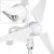 Pikasola Generador De Turbina De Viento 400w 24v Con 2,5 M 3