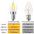 Bases Lxcom E12 C7 Led Filamento 2w Bombillas De Noche 20w R