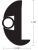 Taco Marina V11-2423bbk70-2 Flexible Rub Rail Kit – 1-7 / 8