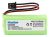 Kastar 2-pack Aaax2 2,4 V, Msm 1000 Mah Ni-mh Batería Recarg