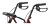 Andador Ancho De Altura Ajustable Set N Go, Burgundy, 1