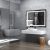 Anten 36×28 Inch Bathroom Led Mirror, Horizontal  Vertical