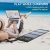 Cargador Solar De 30 W, 2 Puertos Usb Y 1 Cc, Paneles Solare