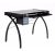 Mesa Dibujo Escritorio Cristal Templado Restirador Negro