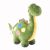 18  Dinosaurio Verde Relleno De Juguete De Felpa Para El Beb