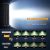 Combo De Inundación De Nilight Spot – Barra Led De 72 W, De