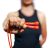 Cuerda Para Salto De Velocidad Sportbit Ajustable, Rojo