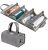 Hanging Roll-up Makeup Bag / Toiletry Kit / Travel Organizer