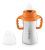 Thinkbaby Acero Inoxidable Copa Sippy, Naranja (9 Onzas)