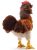 Egbert El Gallo | 19 Pulgadas De Relleno De La Felpa Animal