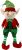 Wewill 16 rellenos Elf Felpa Juguetes Decoración De Navida