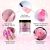 19pcs Saviland Dip Powder Nail Kit Starter – 10 Colors Dip P