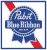 Qualityprint Pabst Blue Ribbon Logo Decoración De Vinilo Eti