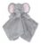 Sólo Cuddleplush Llevado Manta De Seguridad, Gris Elefante,
