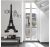 Vinil Decorativo Para Pared *torre Eiffel Oh La La* 130x60cm