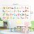 Decowall Da-1701 Mayúsculas Del Alfabeto De Abc Con Imágenes
