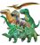 Jet Creaciones Dinosaurio Triceratops Colección Trex Brachio