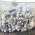 Captank Partido Hincha Garland Arco Kit 90pcs Gris, Blanco D
