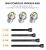 Bombilla Led De Potencia Alta, 3 W, Cc, 4-12 V, Repuesto Par