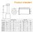 Ruikarhop 390pcs Awg (2 4 6 8 10 12 14 16) Wire Ferrules Kit